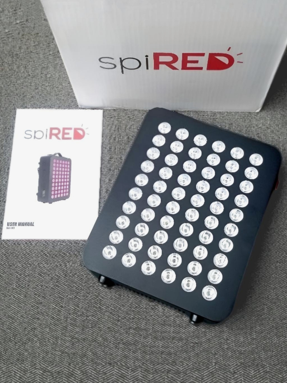 New Dual Chip LED Red Light Panel NIR Timer 660 850